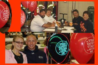 A collage of department photos